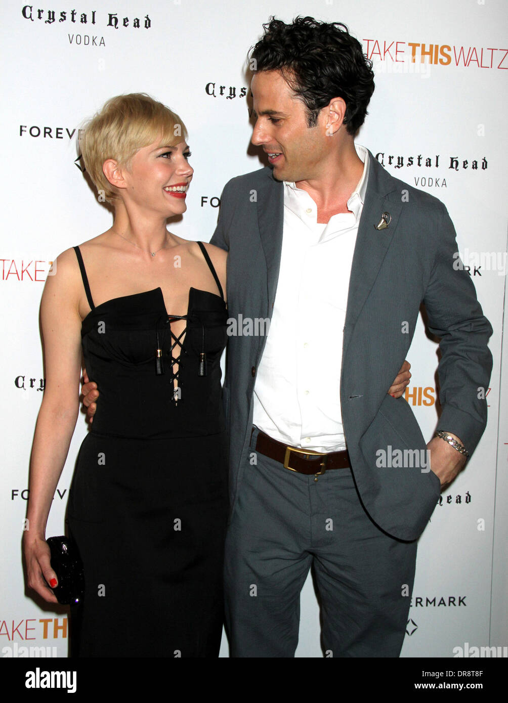 Michelle Williams and Luke Kirby Special screening of 'Take This Waltz' at  the Sunshine Landmark - Arrivals New York City, USA  Stock Photo  - Alamy
