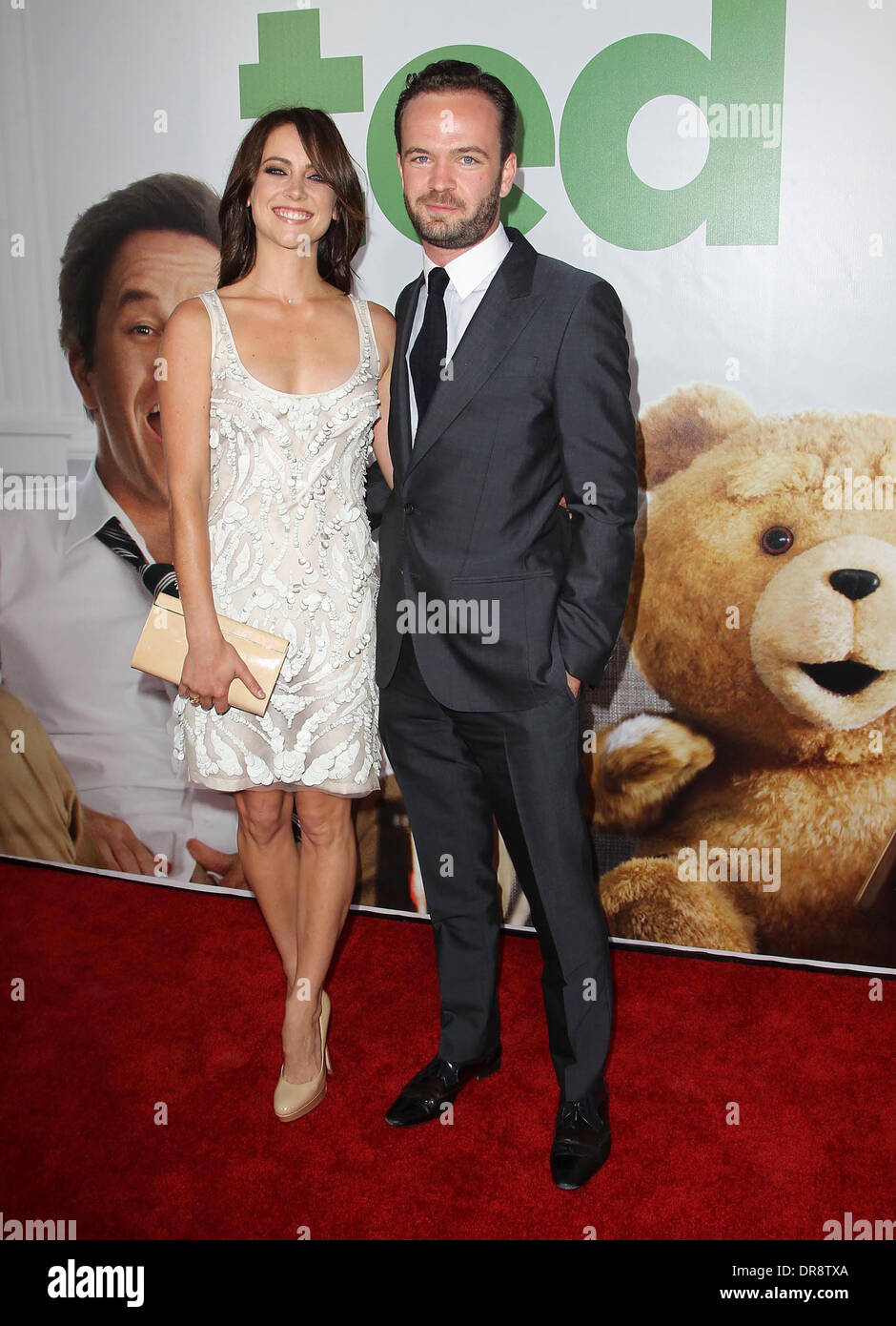 Jessica Stroup and Boyfriend David The Los Angeles Premiere 'Ted' at  Grauman's Chinese Theatre - Arrivals Los Angeles, California - 21.06.12  Stock Photo - Alamy