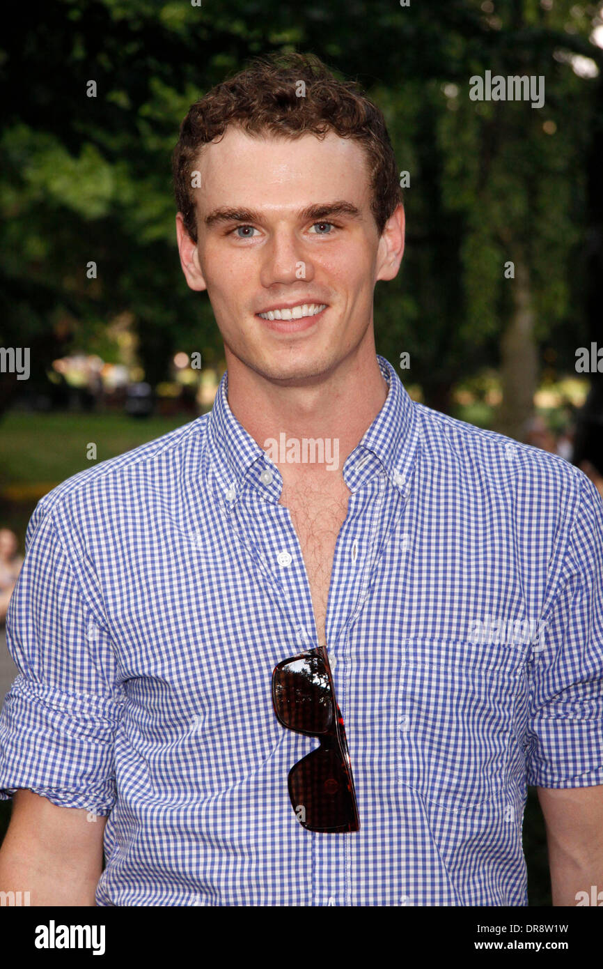 Jay Armstrong Johnson Opening night of The Public Theater production of 'As You Like It' at the
