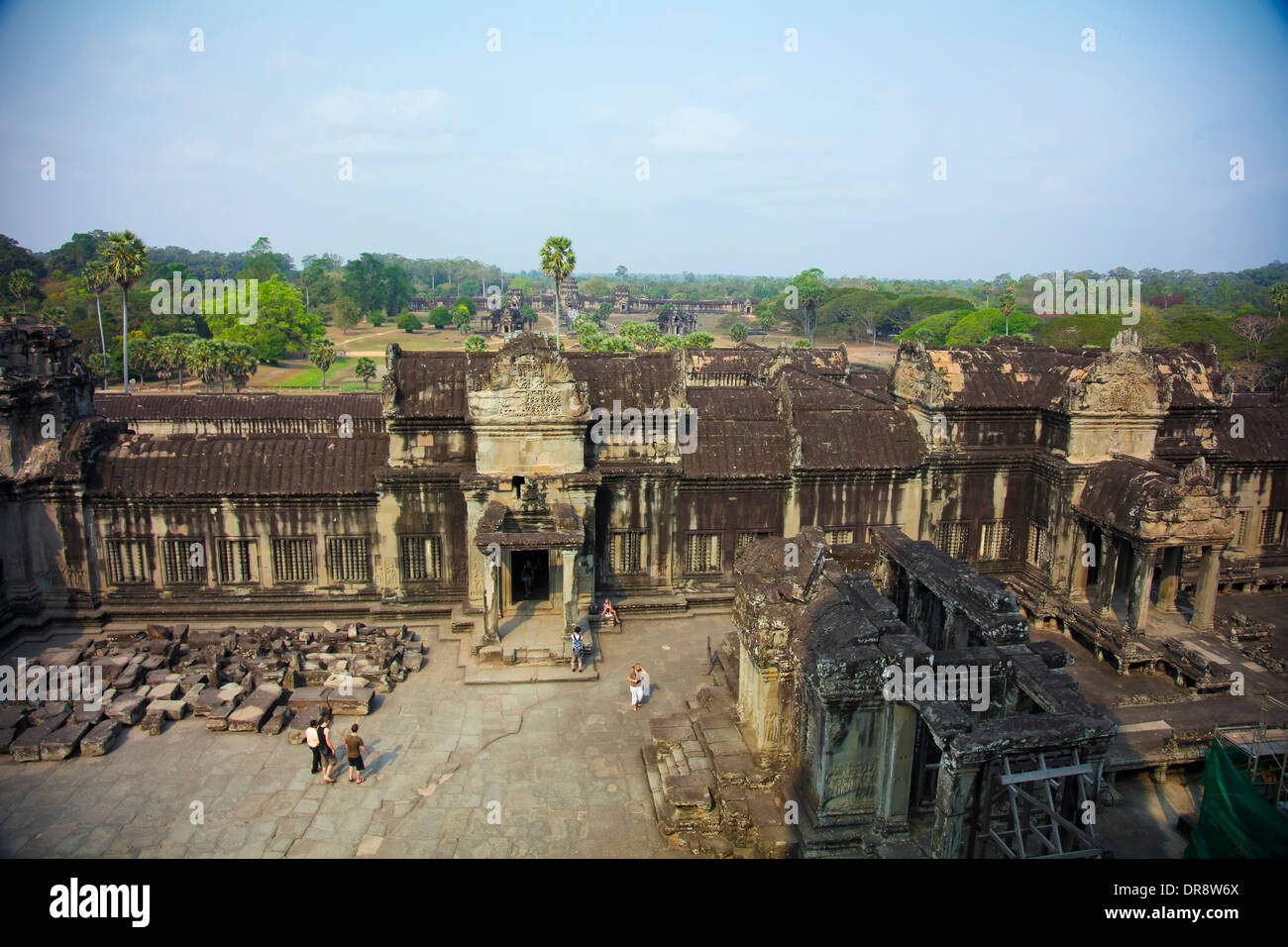 Angkor Archaeological Park Stock Photo