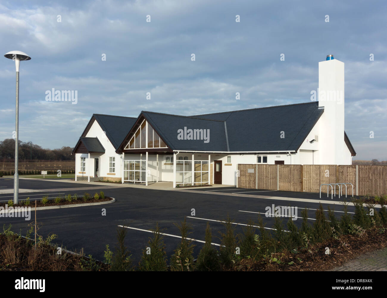 Newly built Crematorium and Memorial Park at Kirkleatham Redcar and
