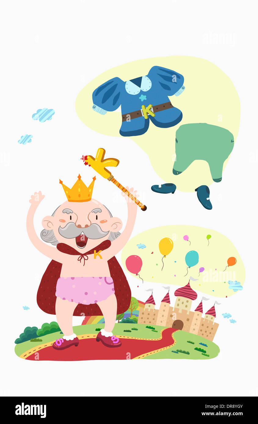 Illustration Of A Fairy Tale Story Stock Photo Alamy