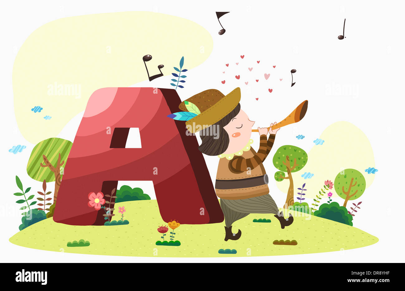 Illustration Of A Fairy Tale Story Stock Photo Alamy illustration-of-a-fairy-tale-story-stock-photo-alamy