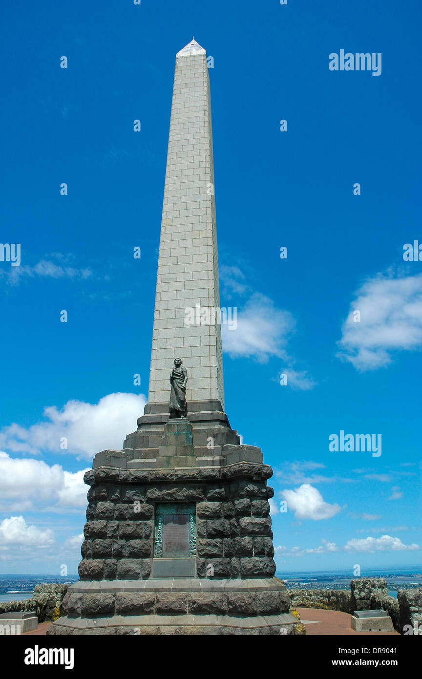 One tree hill in Auckland, New Zealand Stock Photo