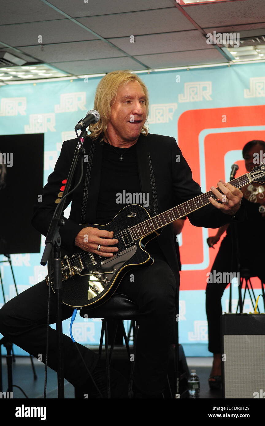 Joe Walsh promotes his new album 'Analog Man' at J&R Music and