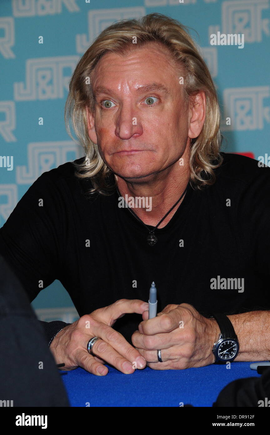 Joe Walsh promotes his new album 'Analog Man' at J&R Music and