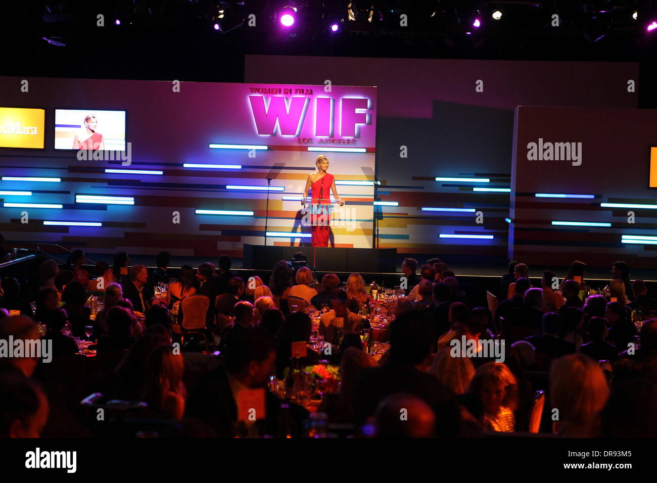 Nicola Maramotti Women in Film 2012 Crystal + Lucy Awards, held at The