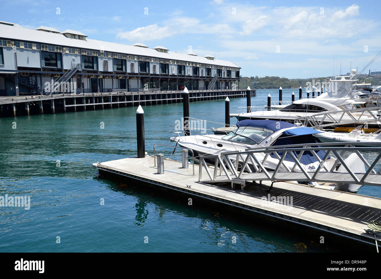 Walsh Bay on Sydney Harbour Stock Photo Alamy