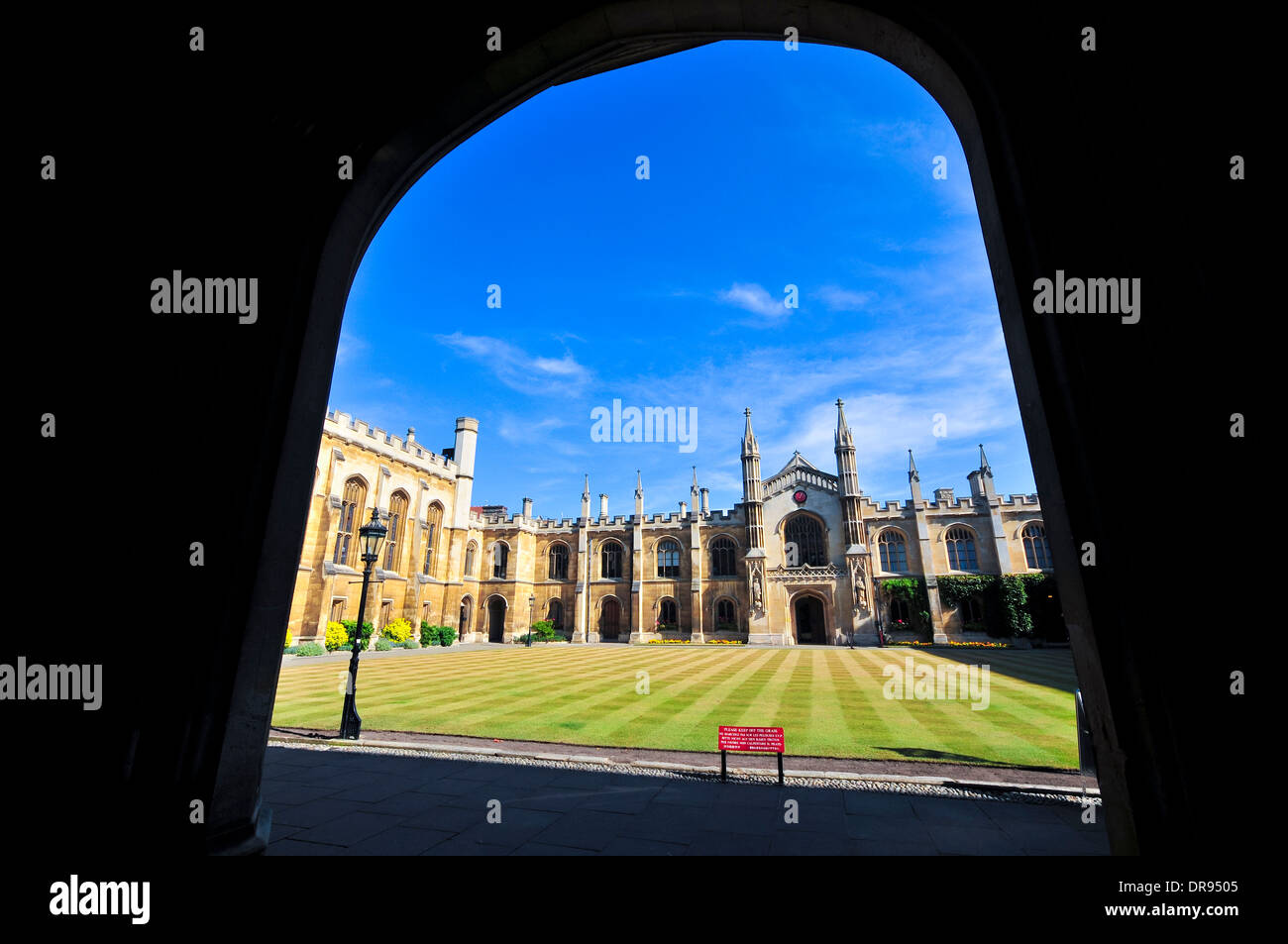 Cambridge university Stock Photo