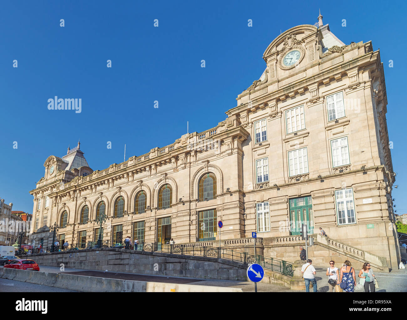 sao bento railway station in porto portugal Stock Photo