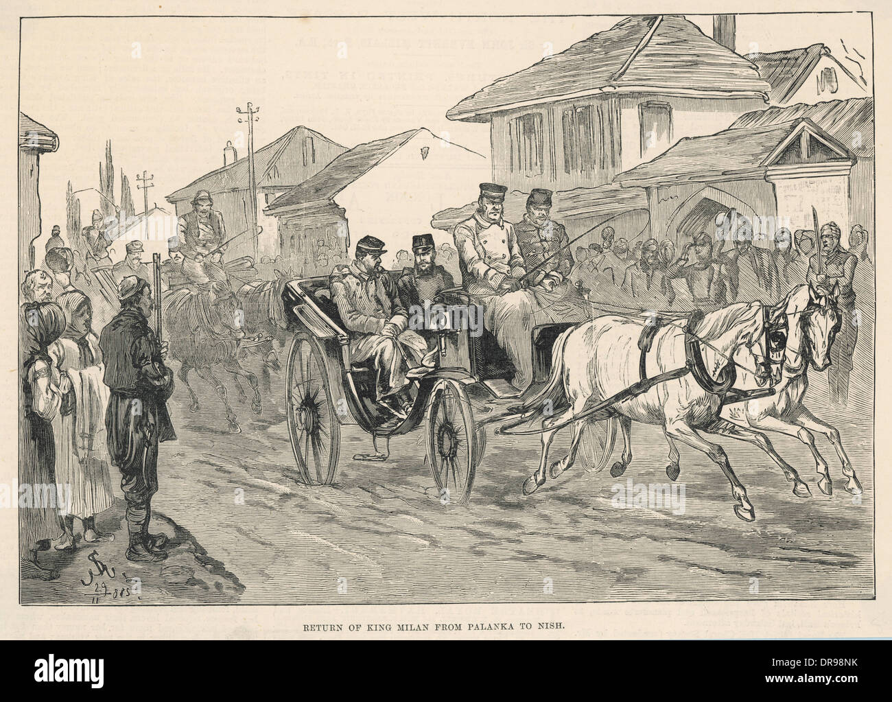 MILAN OF SERBIA Stock Photo Alamy