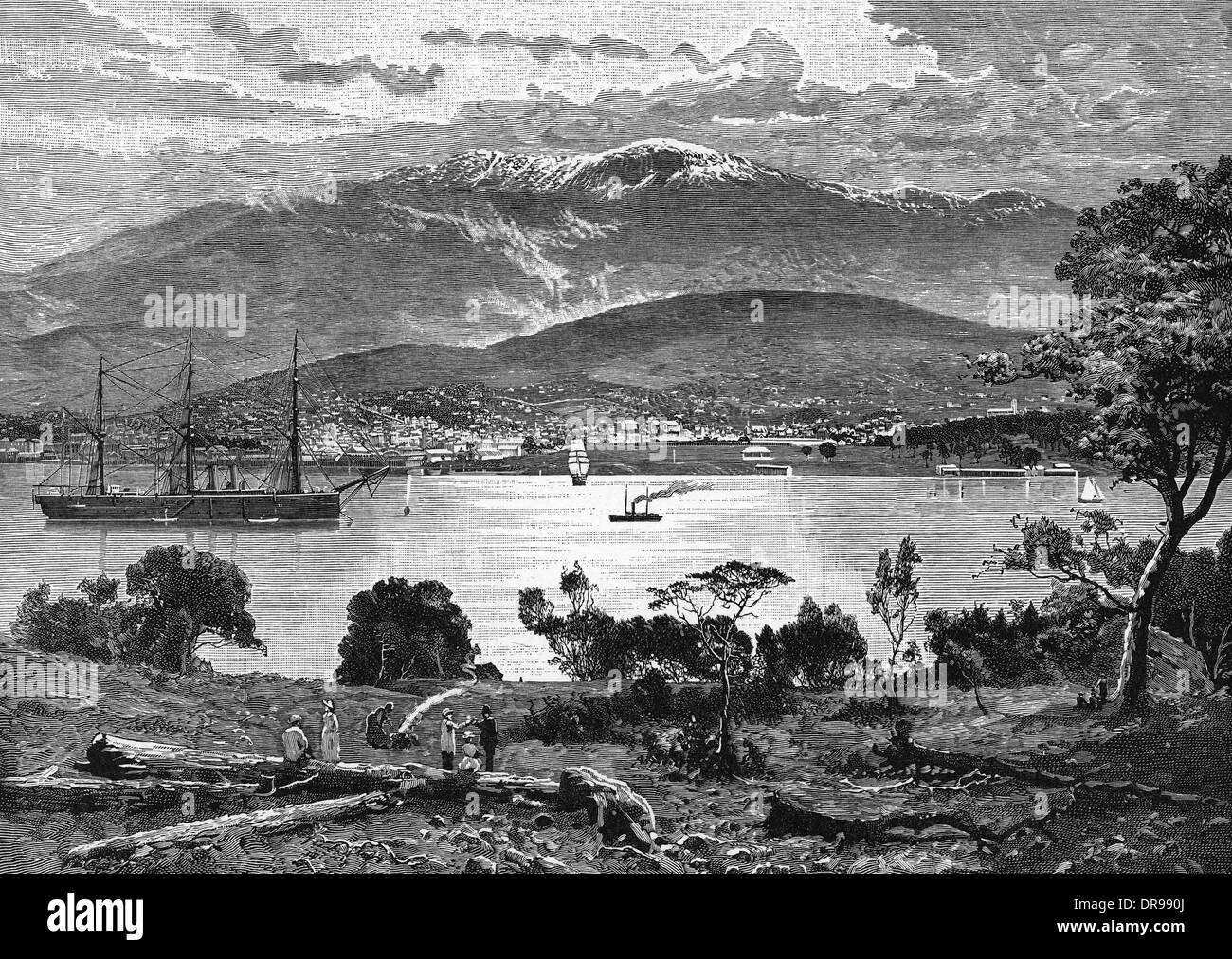 Hobart history hires stock photography and images Alamy