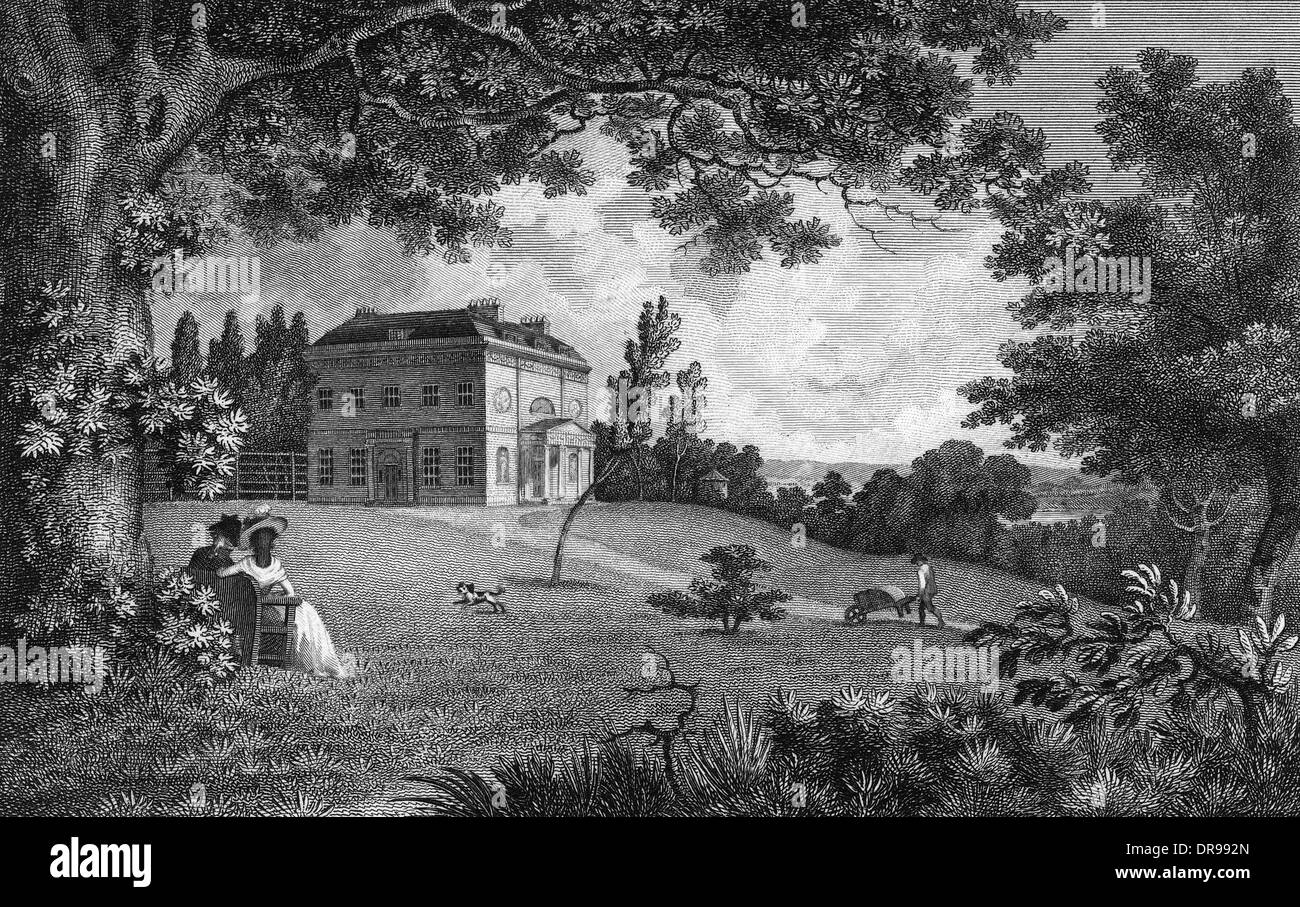 BLACKHEATH WOODLAND HSE Stock Photo Alamy