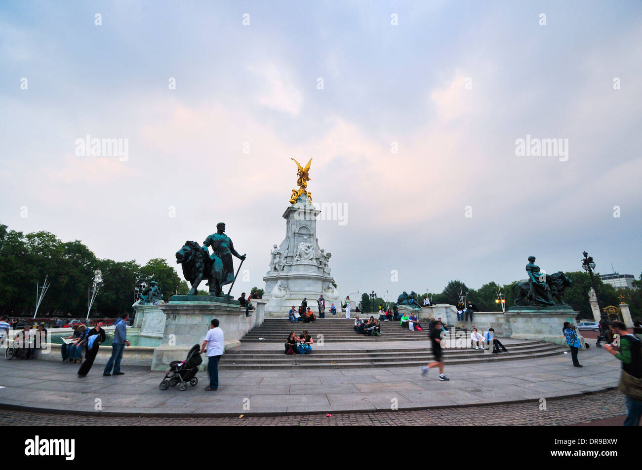 Victoria Monument in London Stock Photo