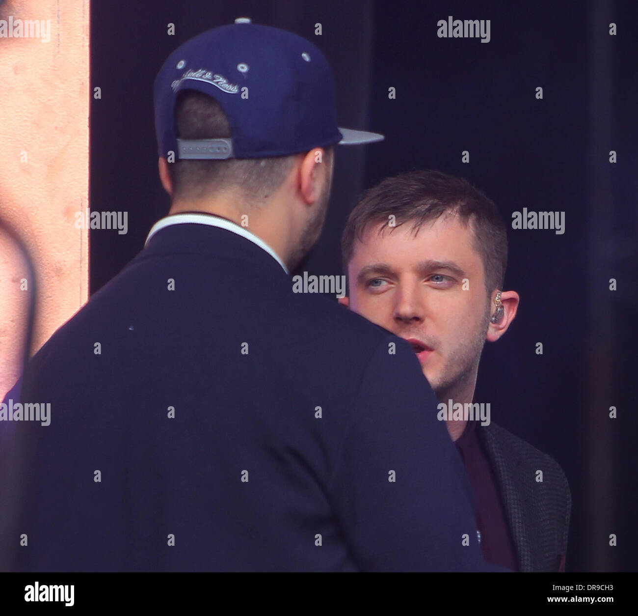 Plan B aka Ben Drew with Beat box backup singer Plan B really needed a