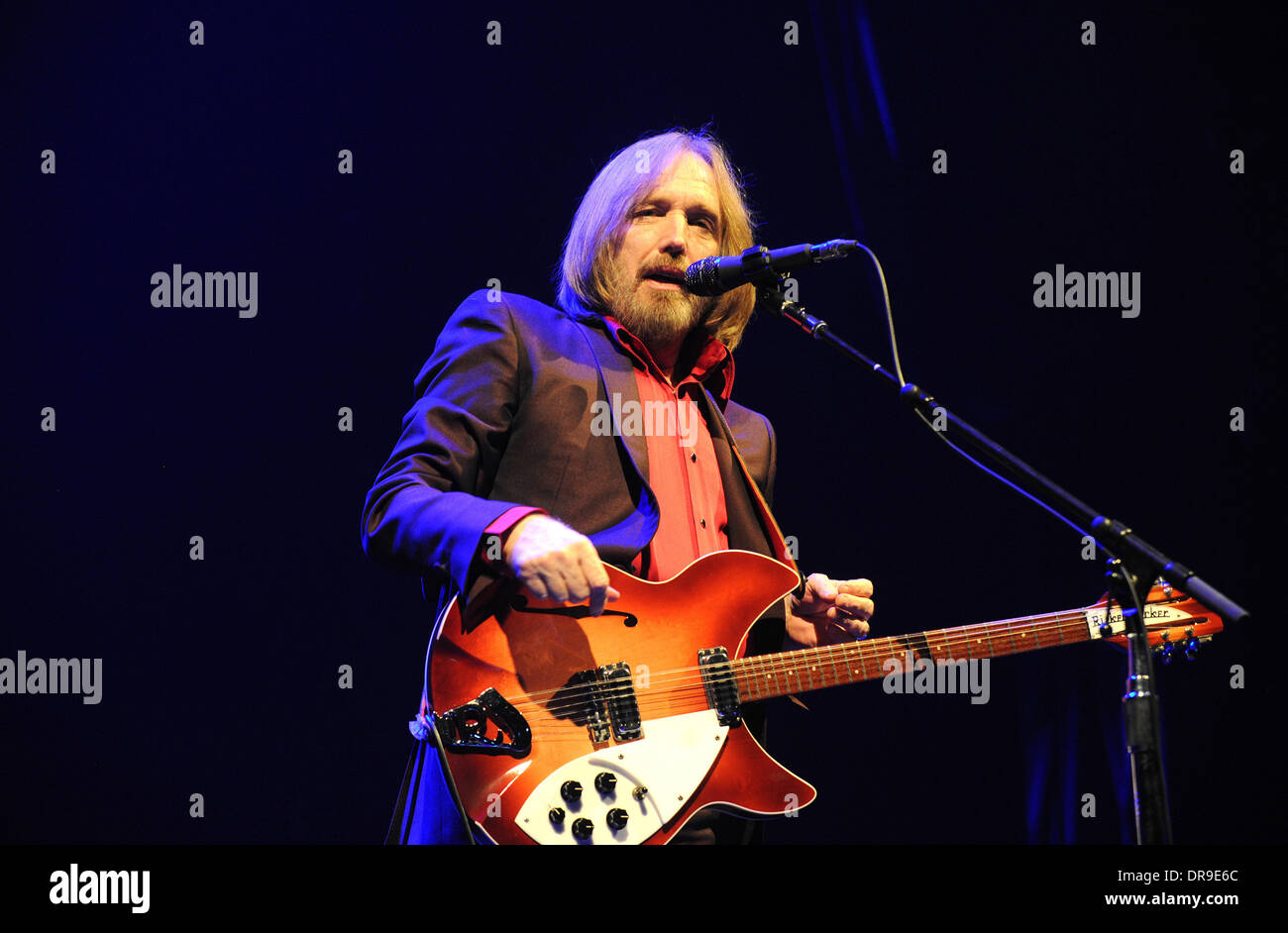 Tom Petty & the Heartbreakers performing at the Heineken Music Hall Amsterdam, Holland - 24.06.12 Stock Photo