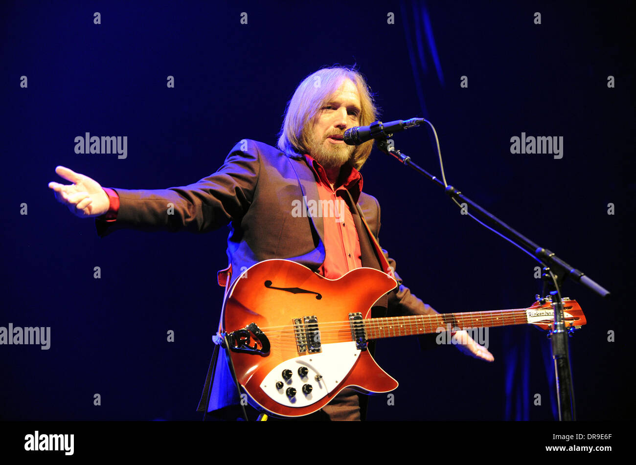 Tom Petty & the Heartbreakers performing at the Heineken Music Hall Amsterdam, Holland - 24.06.12 Stock Photo