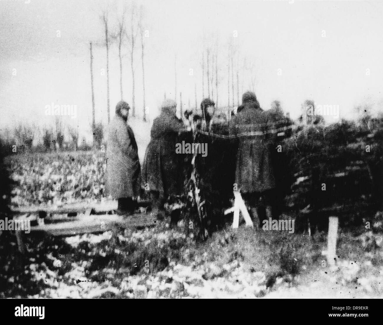 Informal armistice 1914 Stock Photo