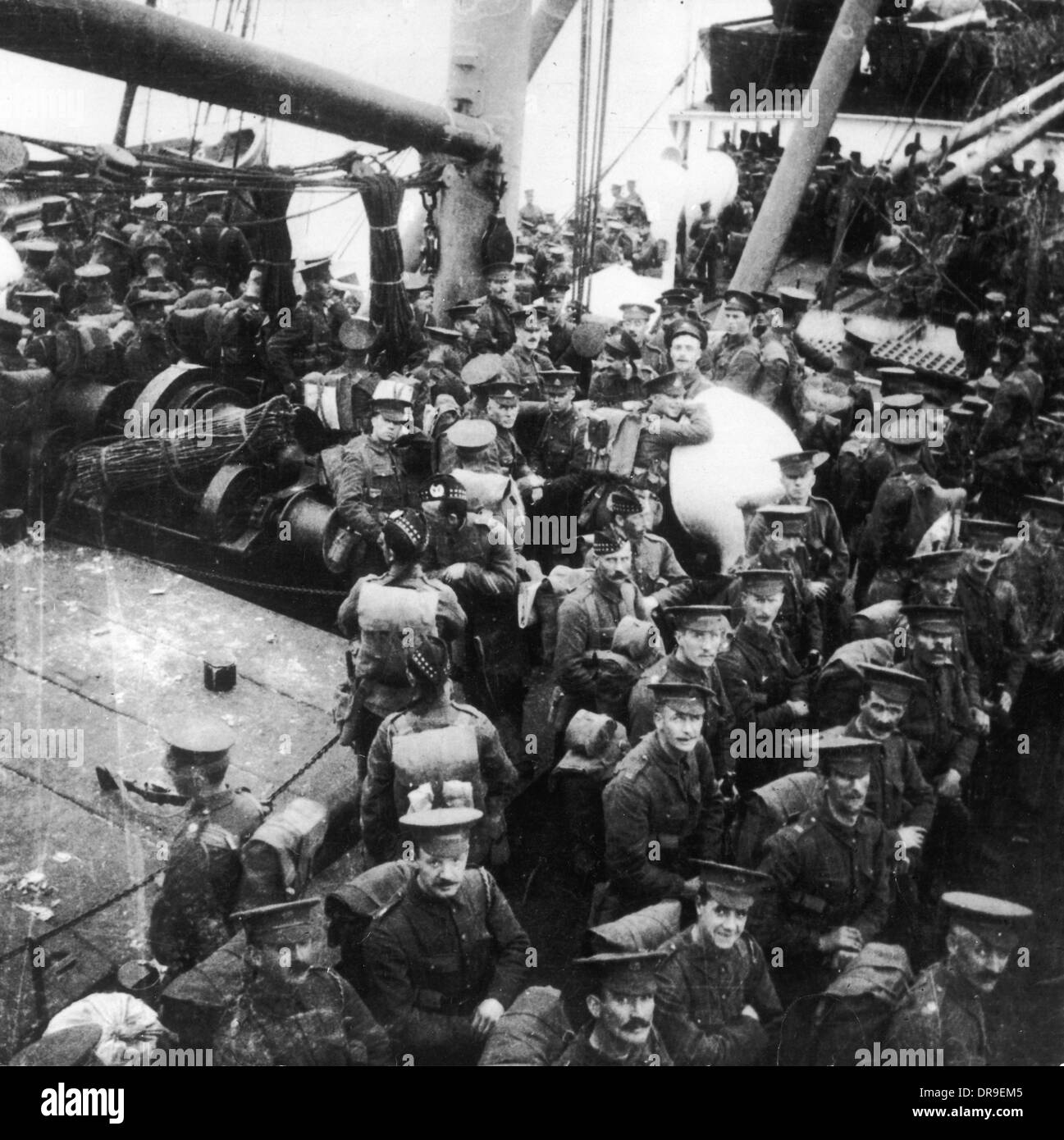 SS Lake Michigan 1914 Stock Photo