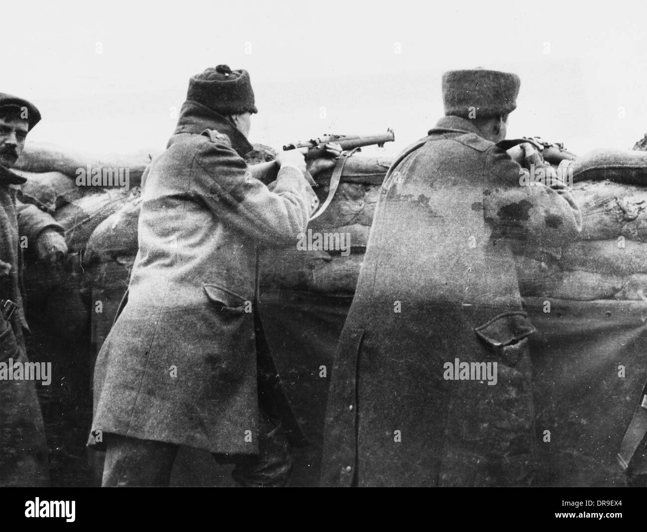 World War I 1915 Stock Photo