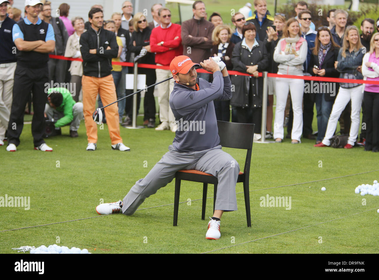 Spanish golf player Sergio Garcia The TaylorMade-adidas Golf Pro-Am  Tournament at Golf-Club Herzogenaurach Herzogenaurach, Germany - 25.06.12  Stock Photo - Alamy