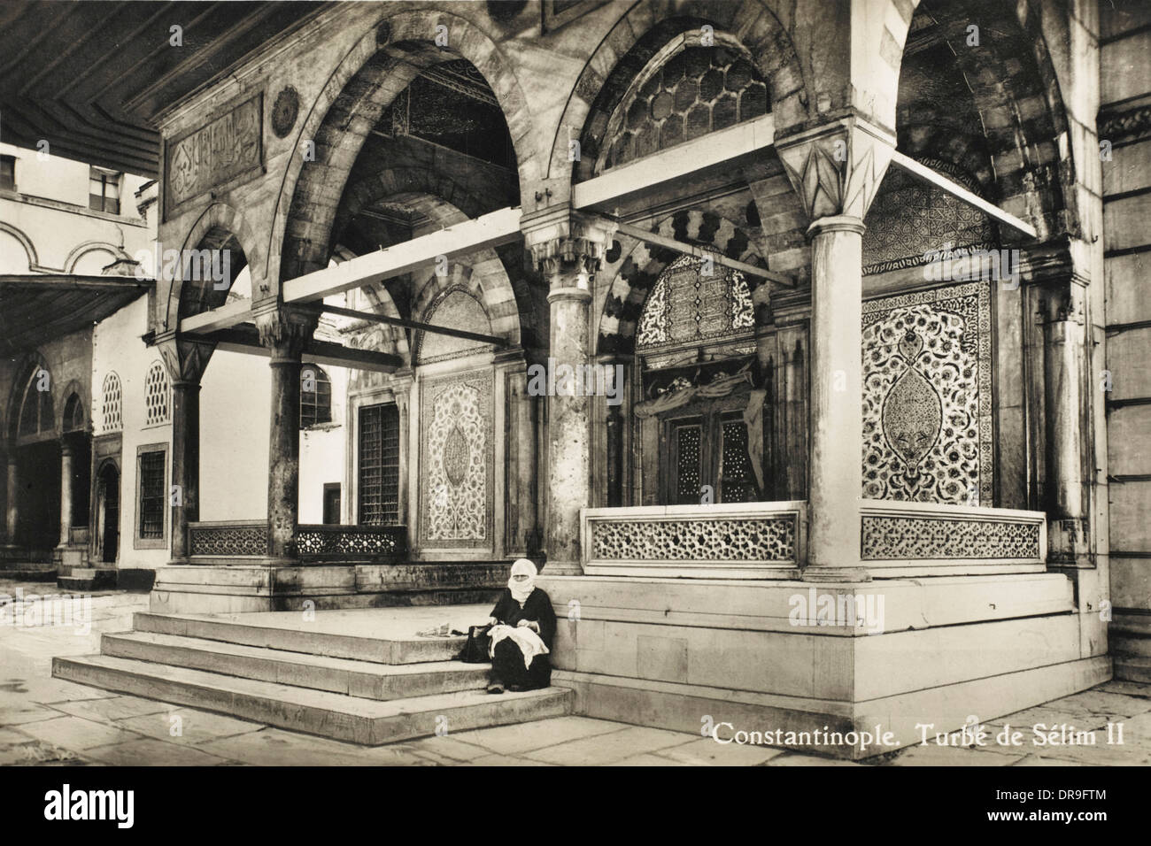 The tomb of Sultan Selim II - Constantinople Stock Photo