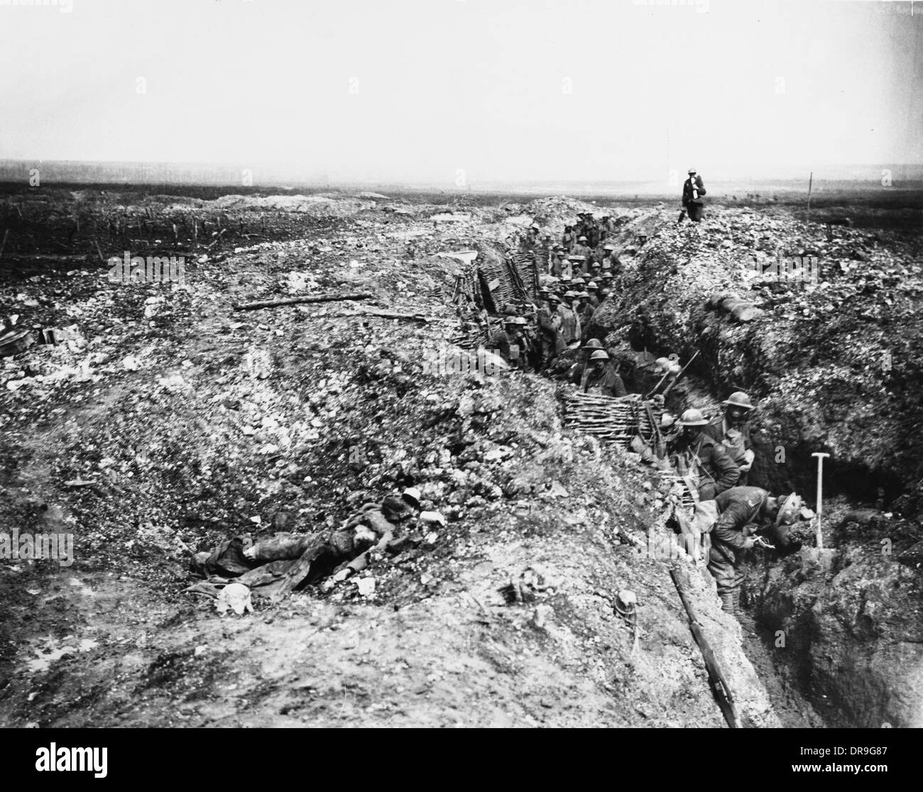 British Front in France in 1917 Stock Photo - Alamy