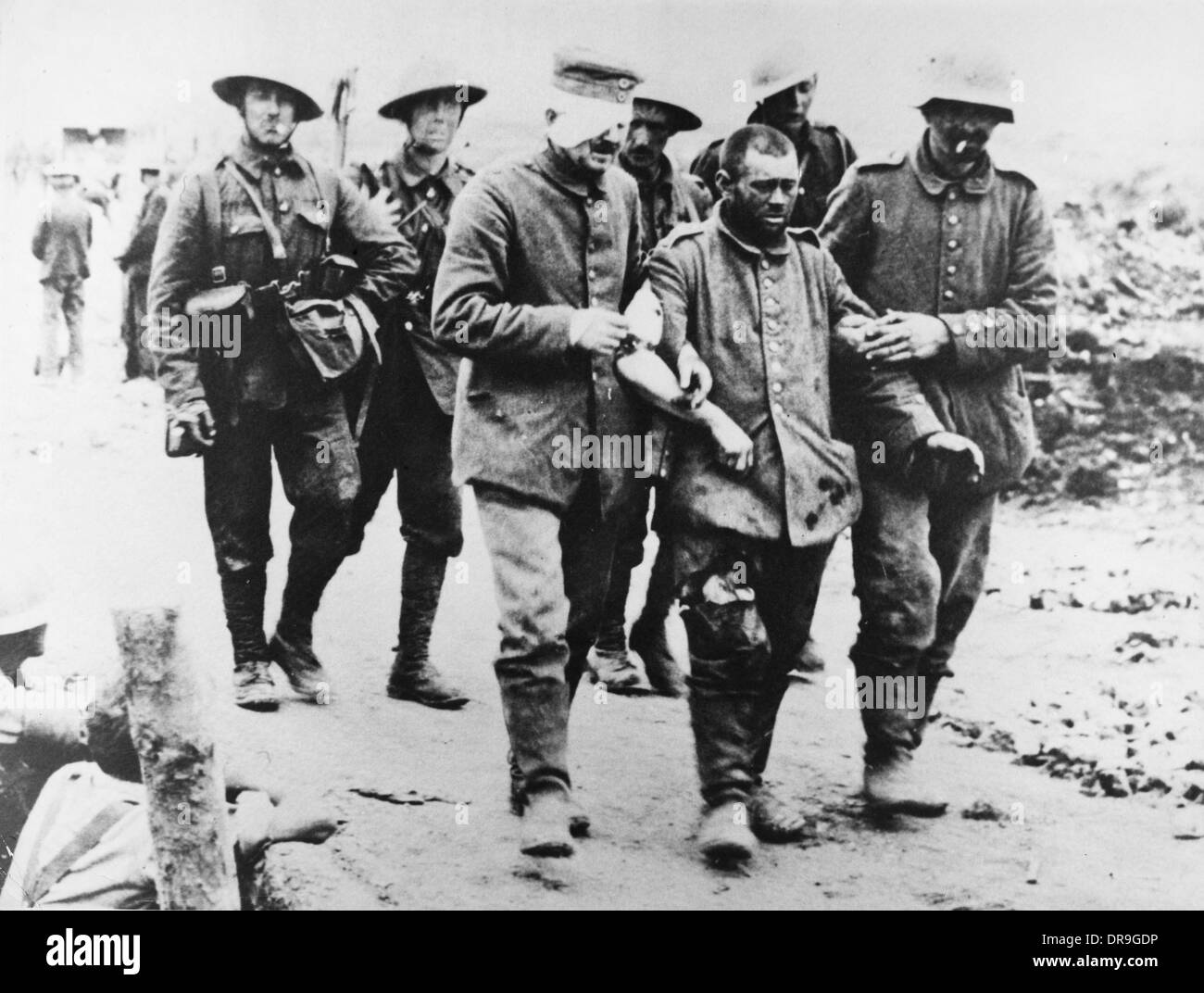 German prisoners 1916 Stock Photo