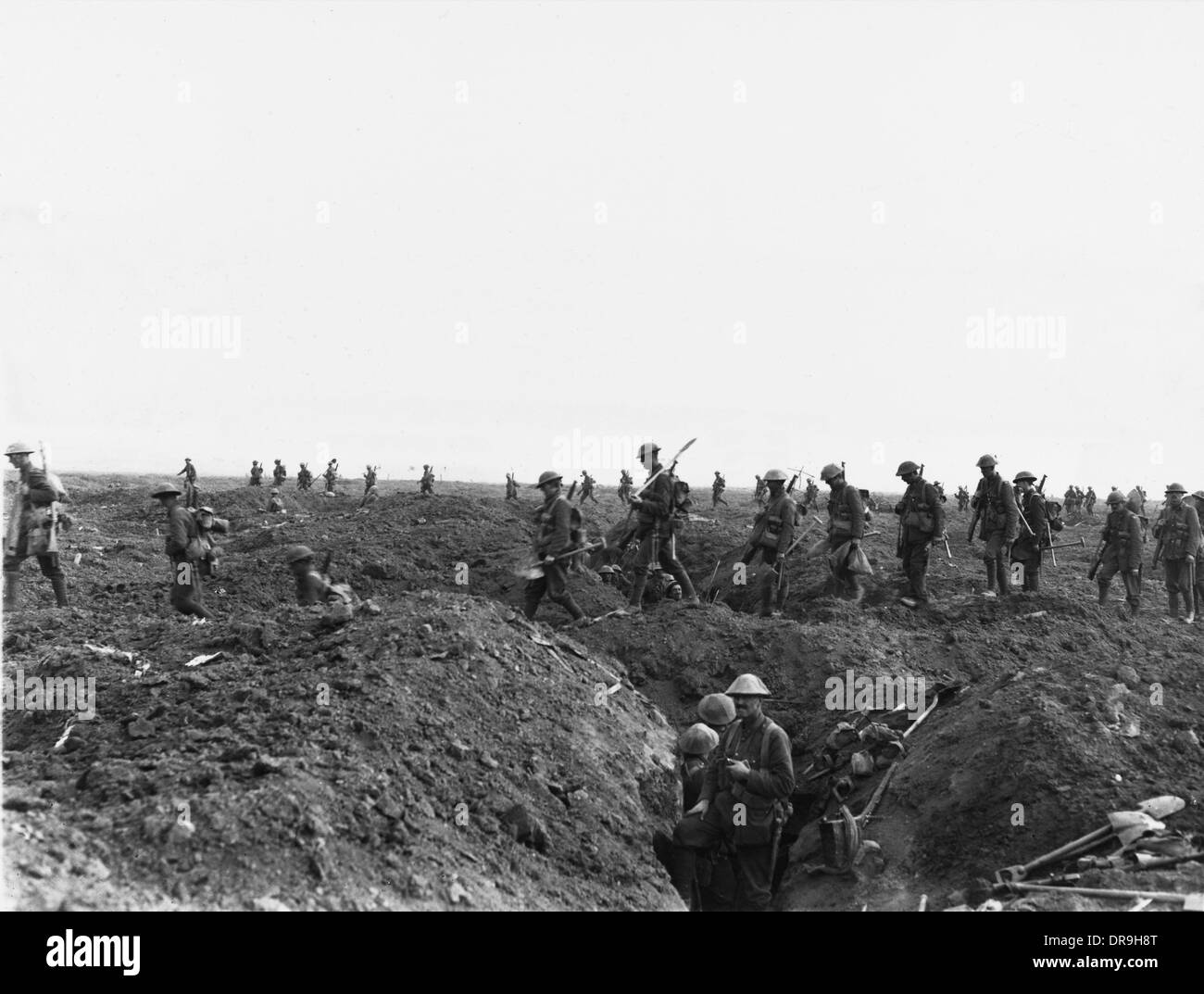 Flers 1916 Stock Photo