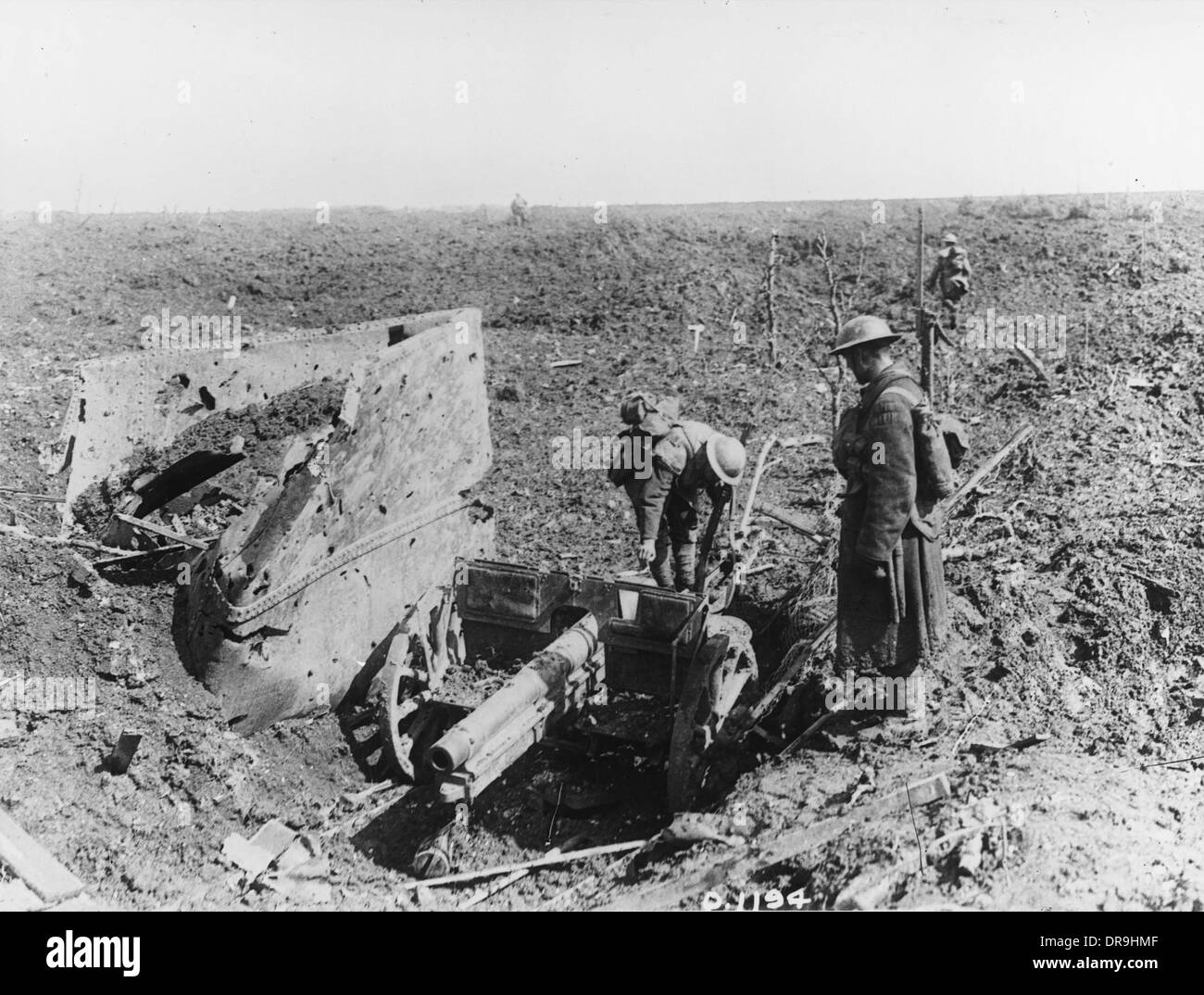 Battle of Vimy Ridge 1917 Stock Photo