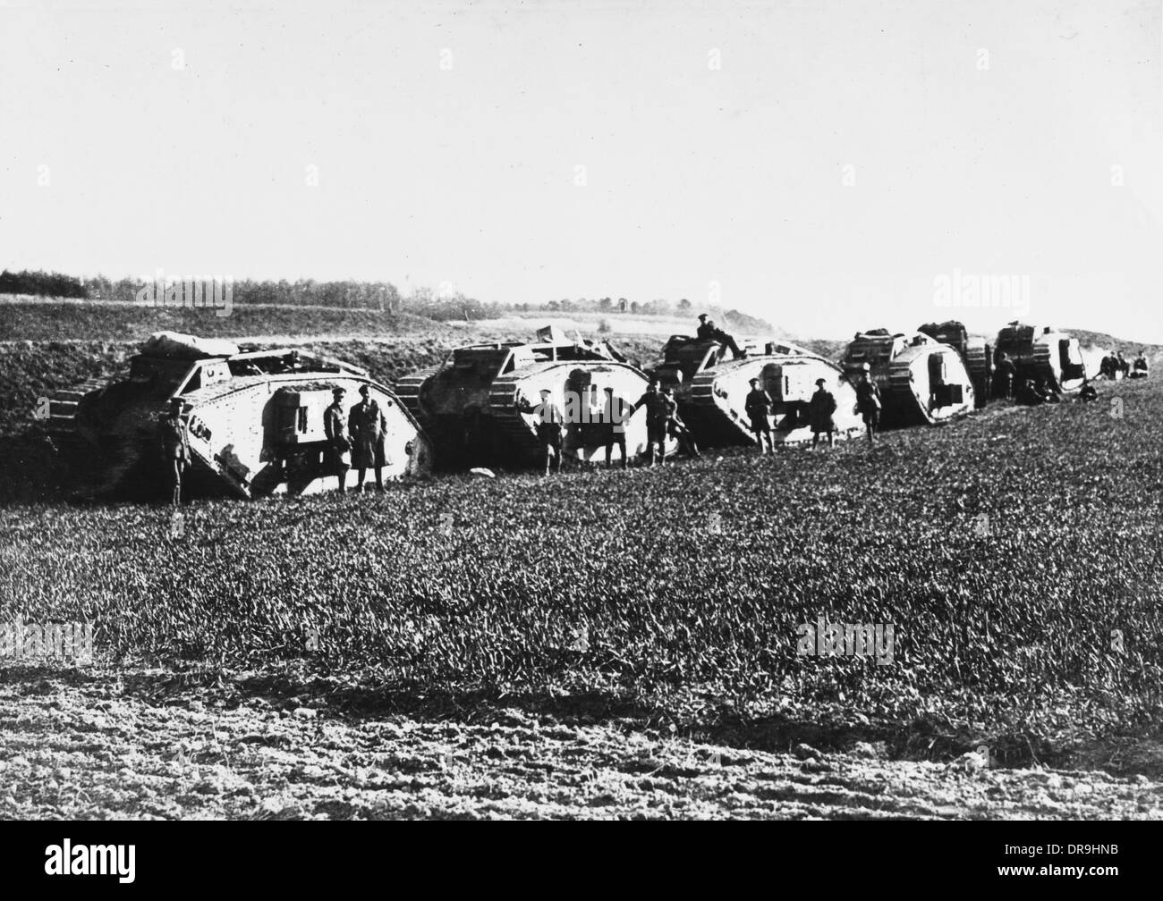 Mont St. Eloi 1918 Stock Photo