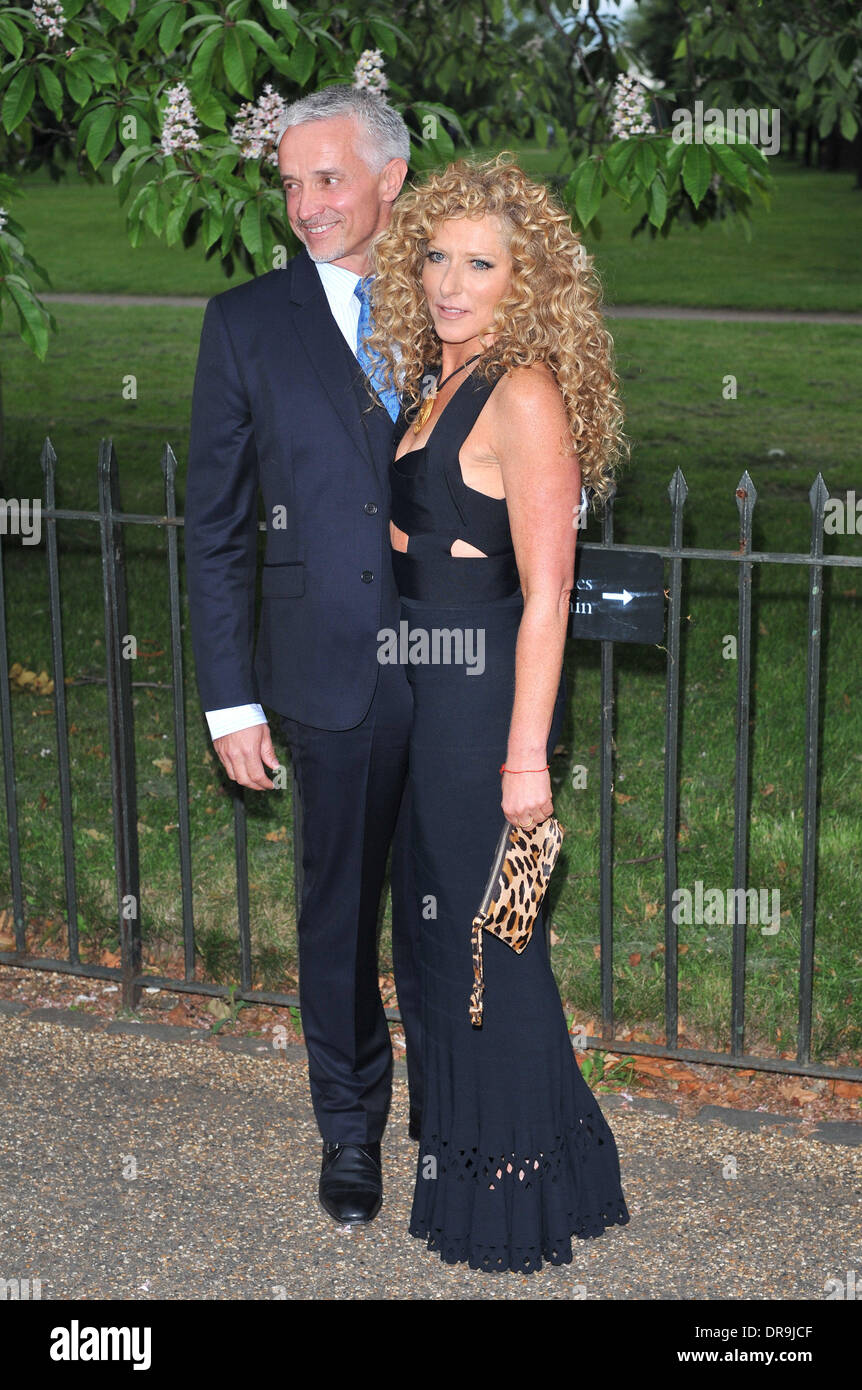 Kelly Hoppen and guest The Serpentine Gallery Summer Party held in Hyde