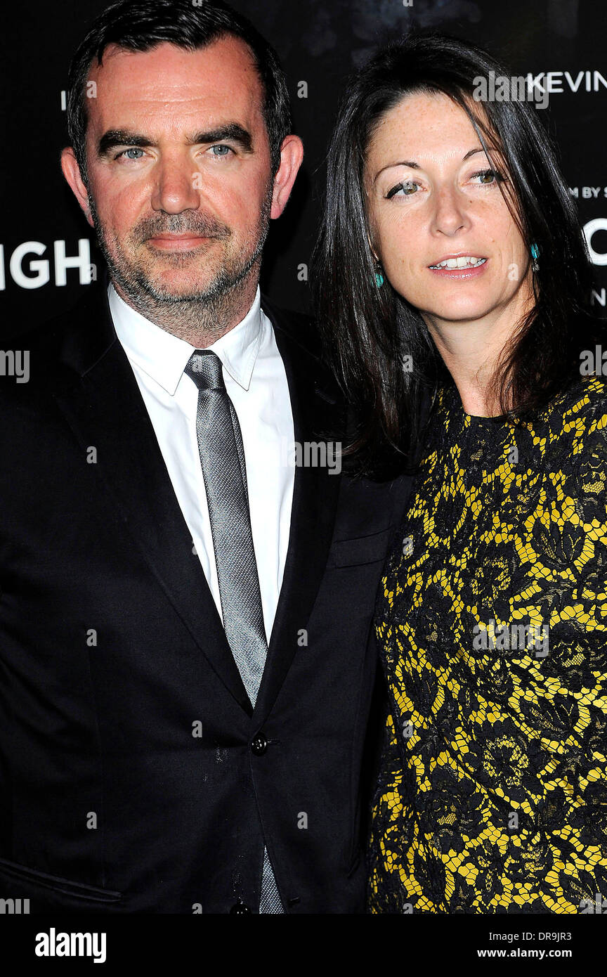Simon Aboud and Mary McCartney World film premiere of 'Comes A Bright Day' at Curzon, Mayfair London, England - 26.06.12 Stock Photo