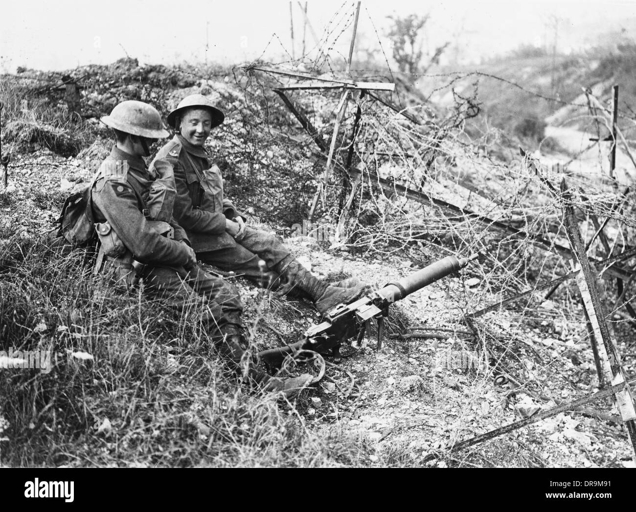 Battle of Amiens 1918 Stock Photo