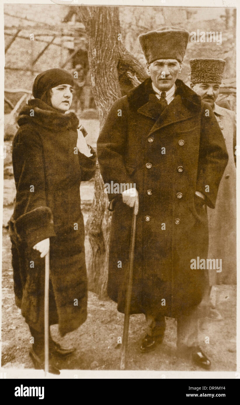 Mustafa Kemal Ataturk (1881 - 1938) Stock Photo
