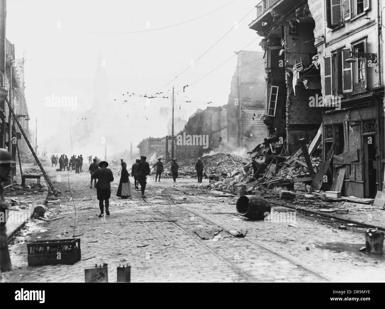 Battle of Amiens 1918 Stock Photo