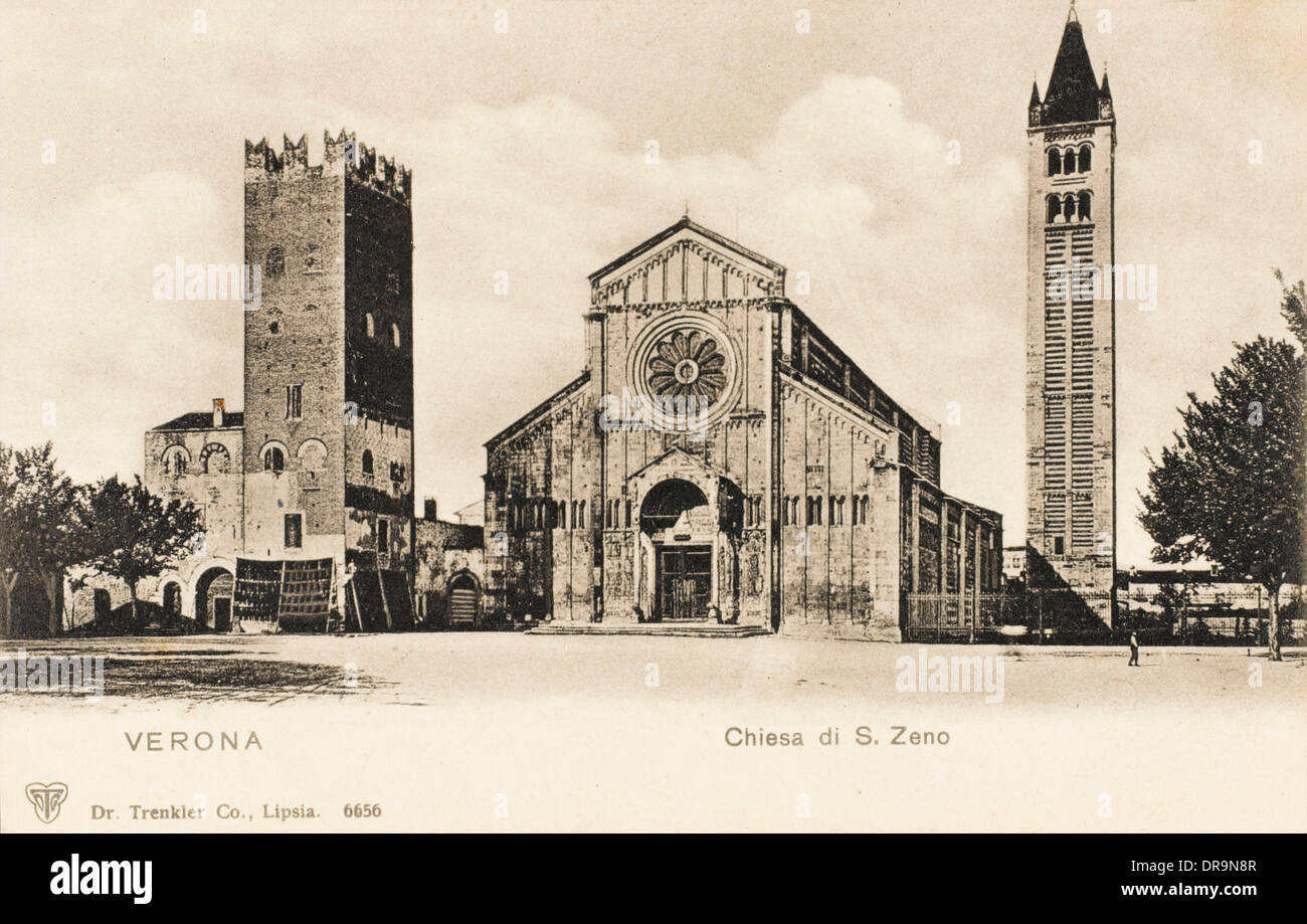 Verona, Italy Church of St Zeno Stock Photo Alamy