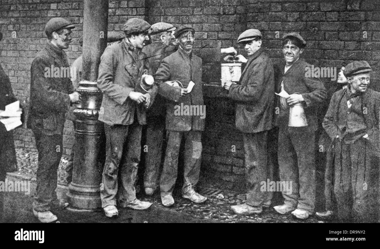 1912 Coal Strike Stock Photo