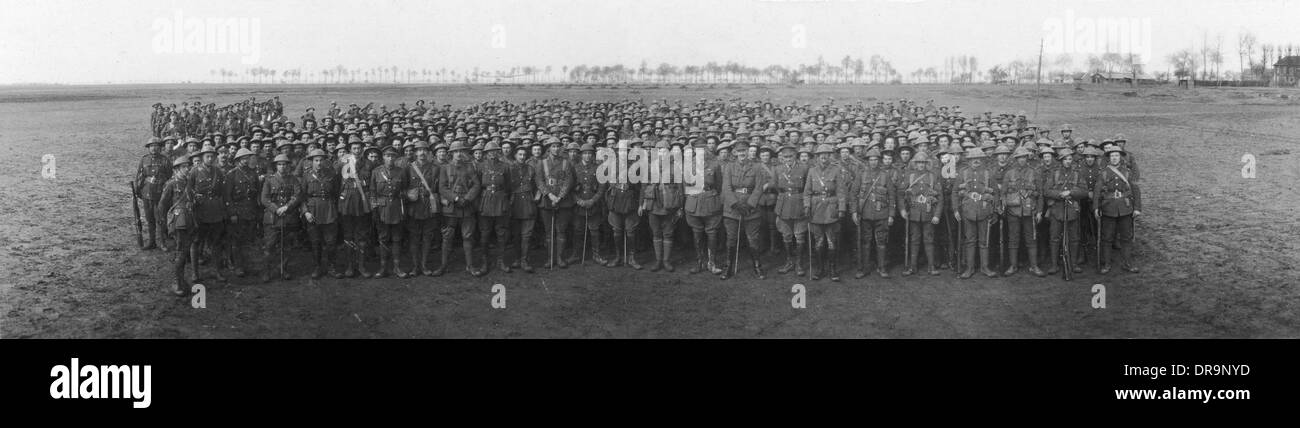 150 Infantry Brigade, 1917 Stock Photo