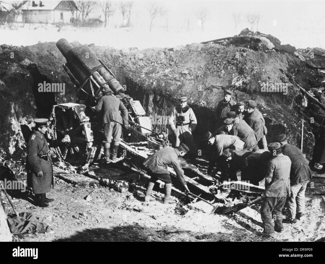 German Howitzer Stock Photo