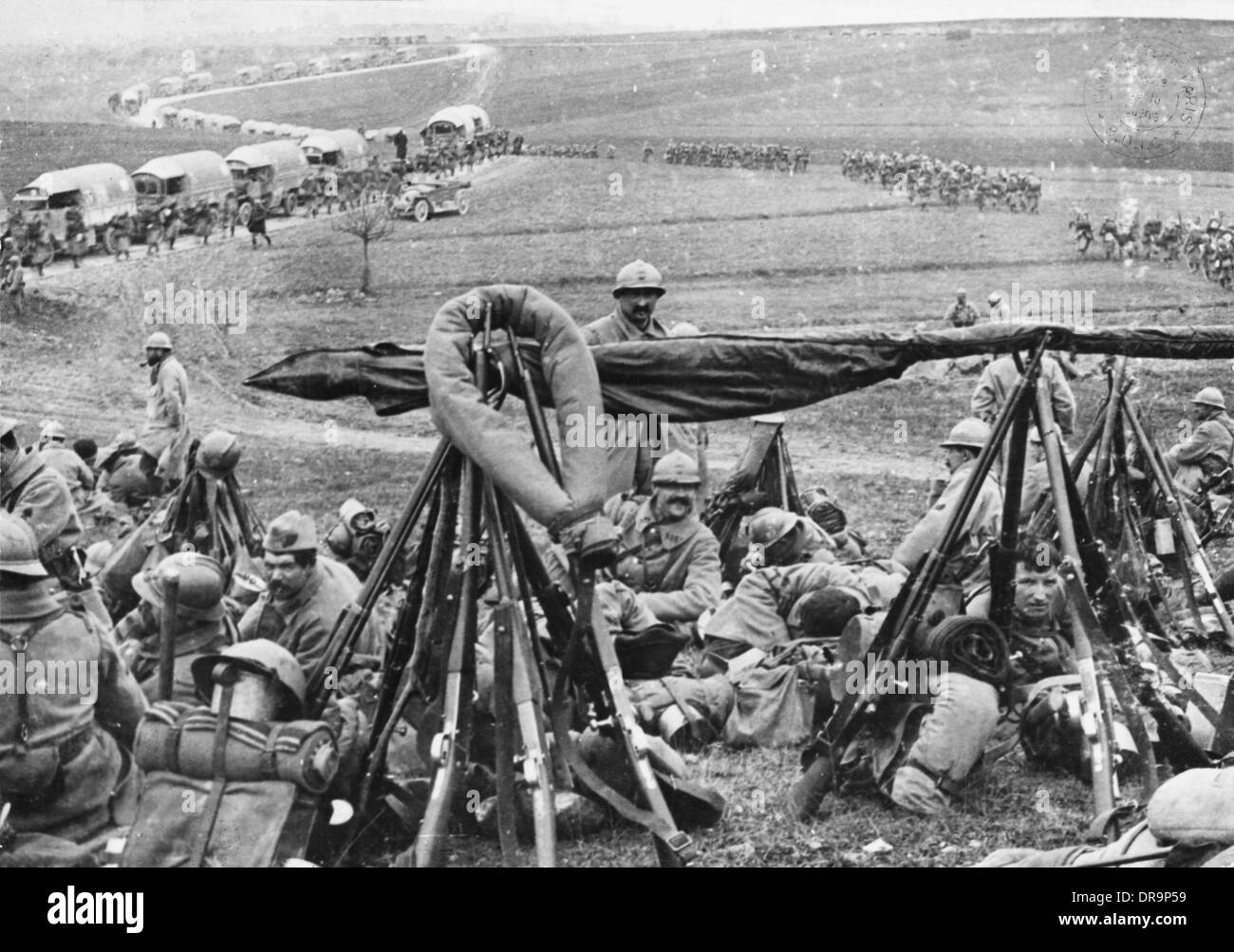 Battle of Verdun 1916 Stock Photo