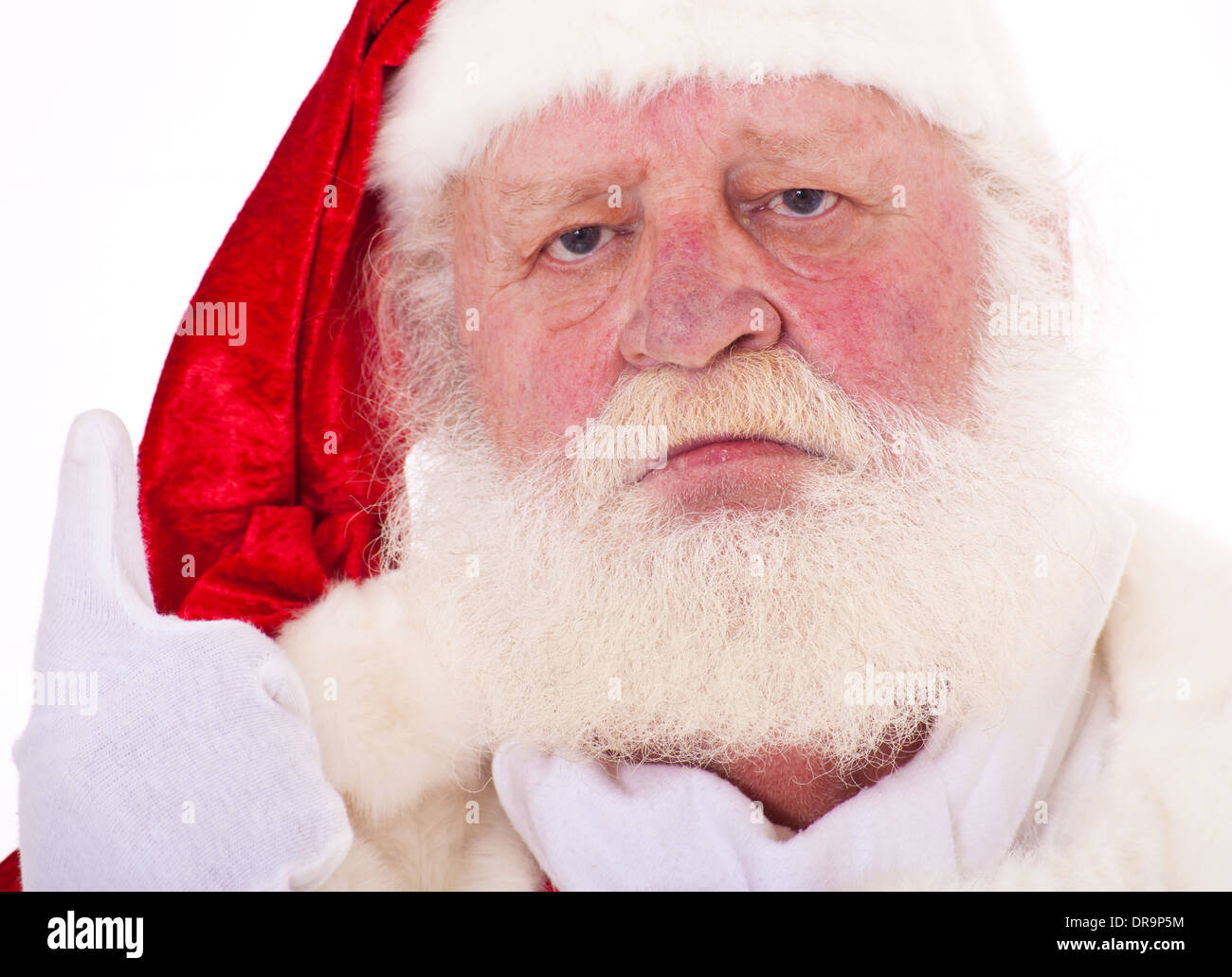 Santa Clause in authentic look. All on white background Stock Photo - Alamy