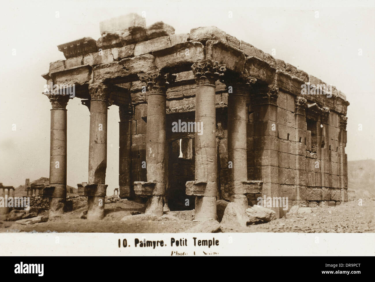 Temple of Baal, Palmyra, Syria Stock Photo