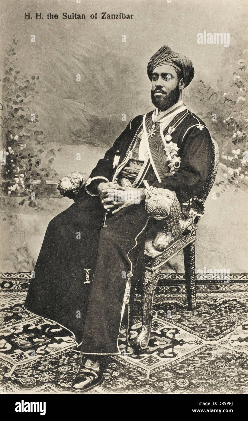 Sultan of Zanzibar Stock Photo