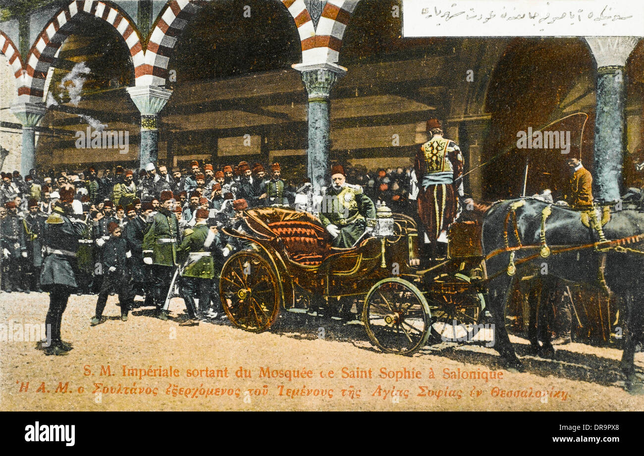 Sultan Mehmed V Reshad of Turkey Stock Photo
