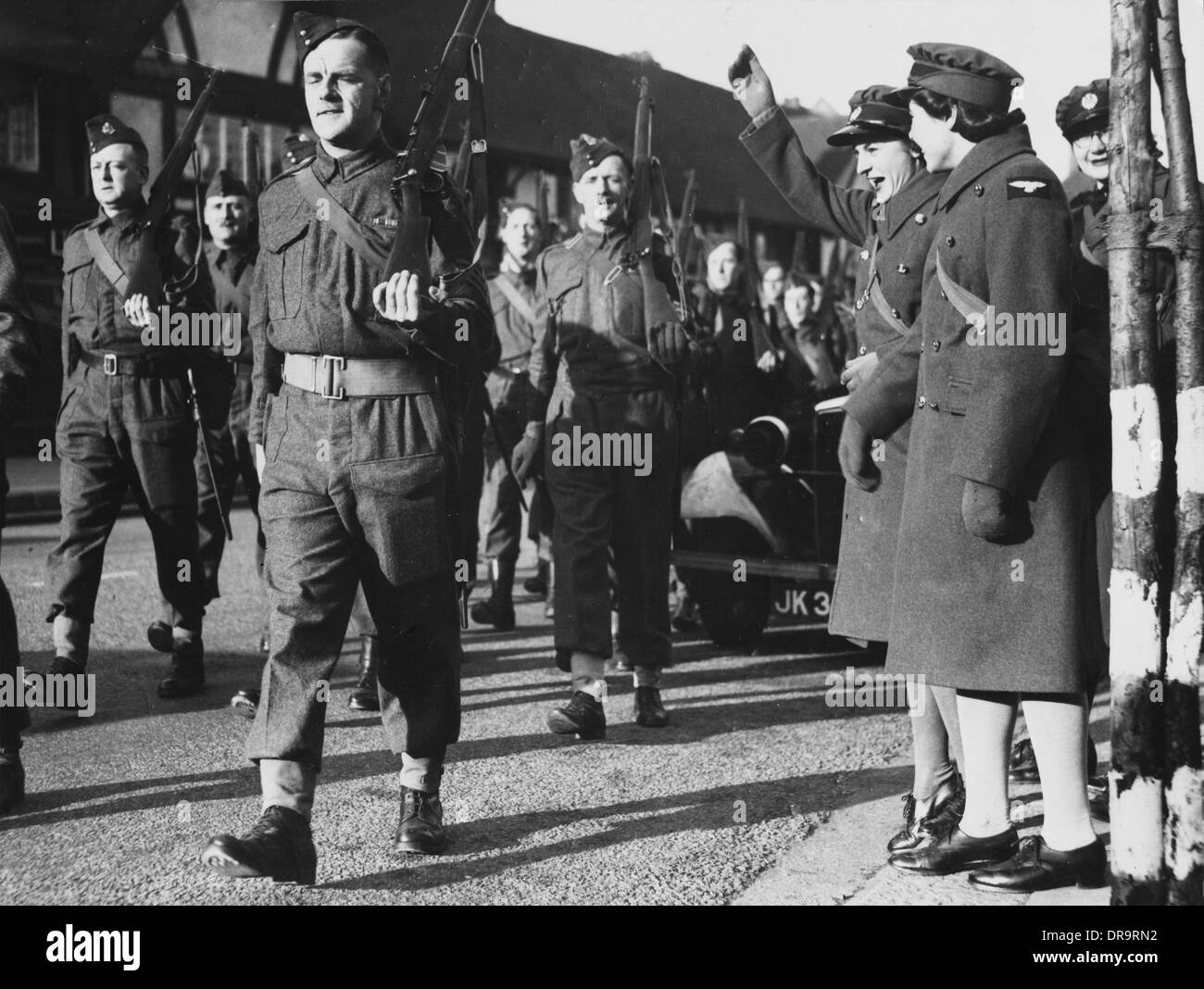 Home Guard World War II Stock Photo