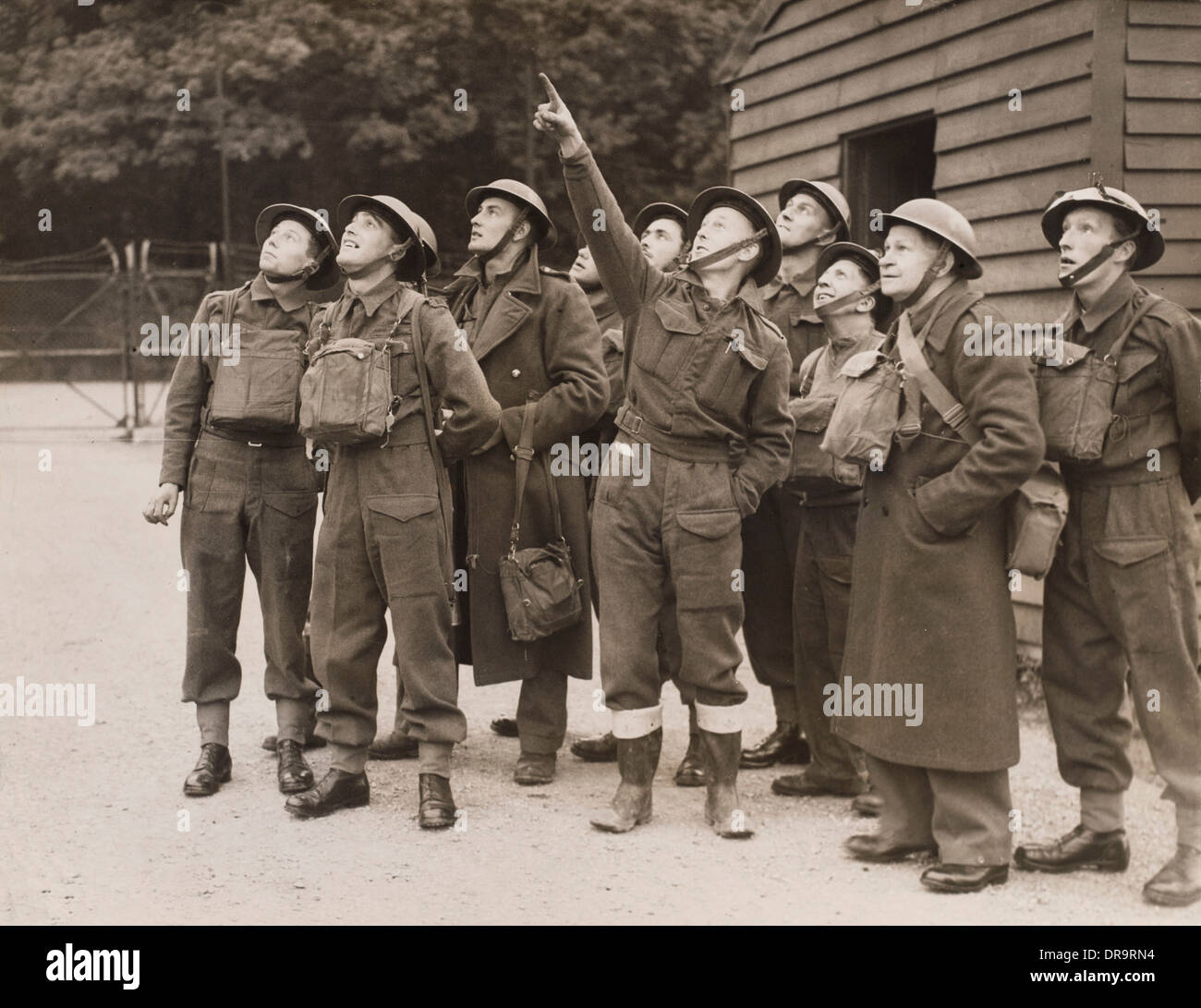 Home Front World War II Stock Photo