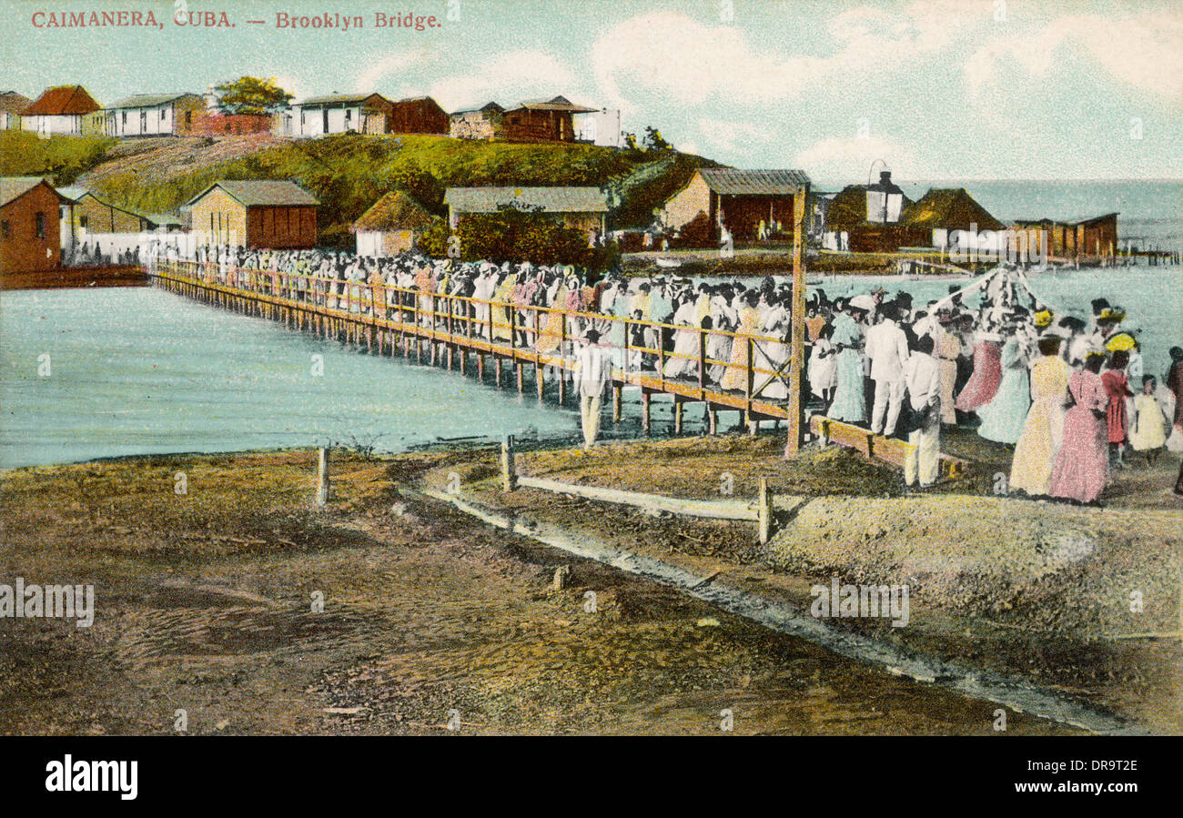 Guantanamo Bay - Brooklyn Bridge, Caimanera Stock Photo