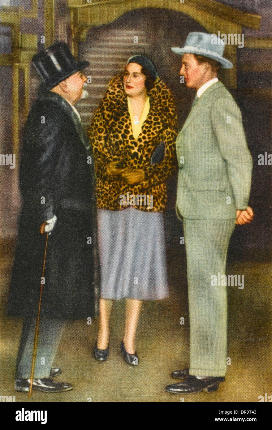 Queen Astrid of Belgium with Leopold III Stock Photo