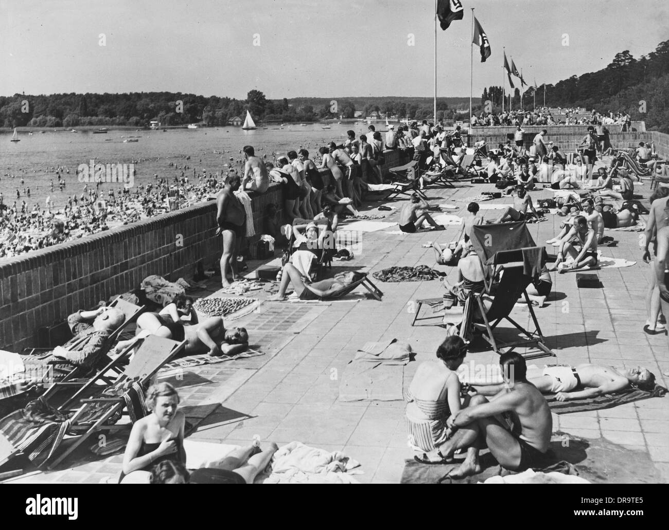 Nazi Holiday Resort Stock Photo